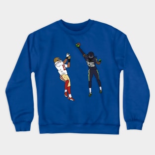 Richard Sherman Tipped Pass Crewneck Sweatshirt